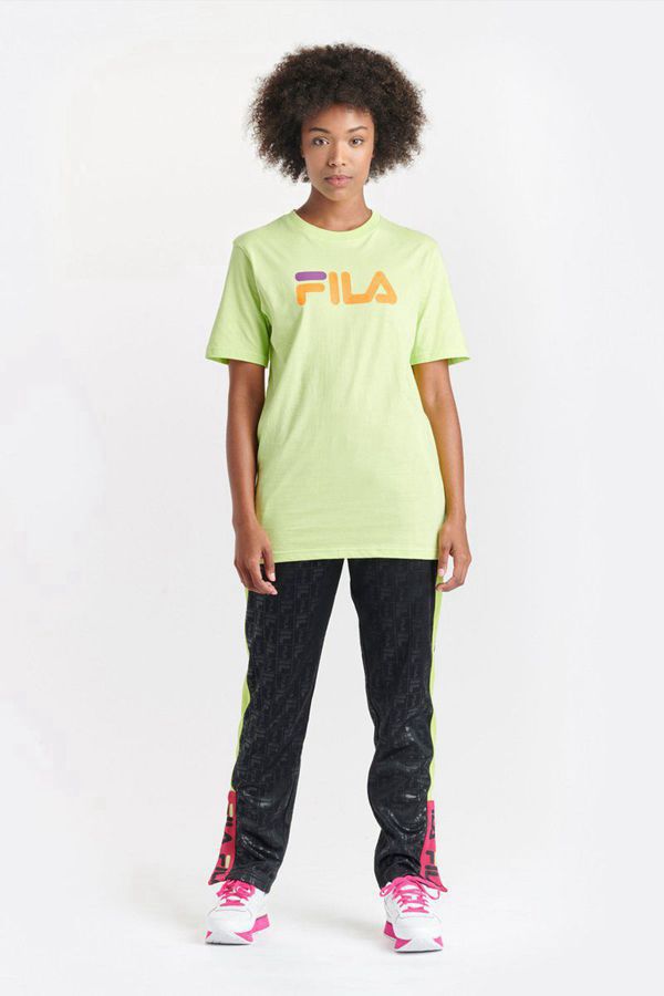 Camisetas Fila Mujer Verde / Naranjas / Moradas - Eagle Graphic - España 387029LDU